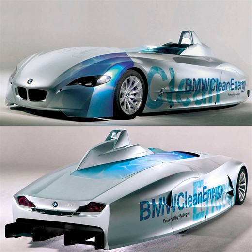 Fascinating Look Back at the Record Setting BMW H2R Hydrogen Race Car from 2004
