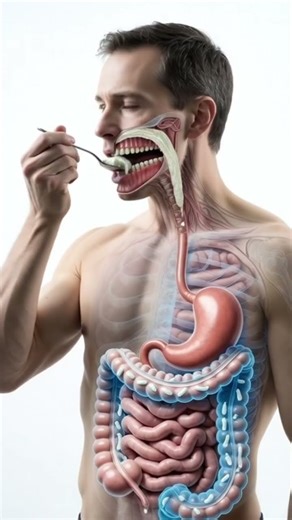 what happen when you eat #anatomy #health #viral #shorts