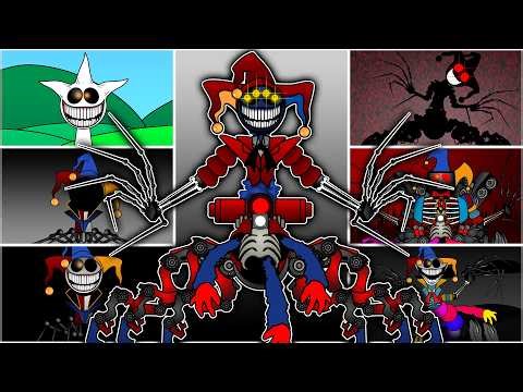 Making SCP PROTOTYPE Phase 1 to Phase 7 from POPPY PLAYTIME Chapter 5 | My OC Sprunki Incredibox Mod