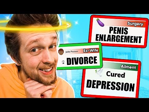 Bitlife but I make the perfect person