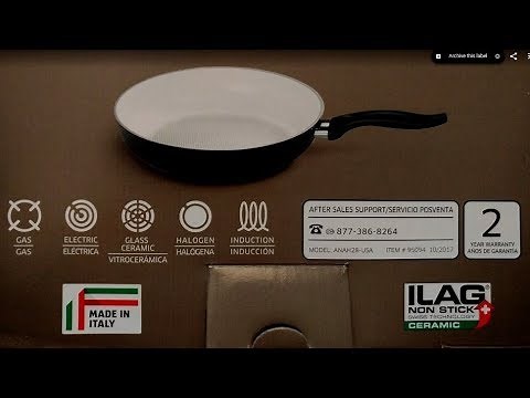 Crofton Ceramic Frying Pan Review (sold by ALDI)