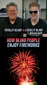9.3K views · 87 reactions | How Do Blind People Experience Fireworks...