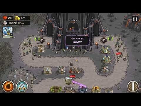Kingdom Rush Level 12 - The Dark Tower