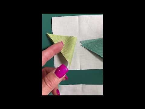 Diamond in the Square quilt block