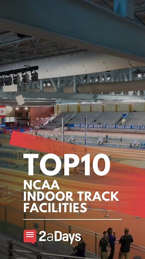 The indoor NCAA Track & Field season kicks off next month. With 13–20 events happening at once, the best facilities need space 혢혯혥 speed. Here are our top 10 college indoor track venues: https://bit.ly/3R7UqMZ #collegesports #trackandfield #collegerecruiting #collegetrack #reel #sportsreel #sports | 2adays | Facebook