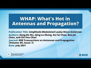 Amplitude-Modulated Leaky-Wave Antennas