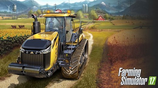 The Farming Simulator 17 E3 trailer has farm-based rap music over it, for some reason