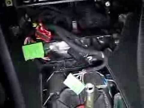 Audi A6 C5, dismantling the radio, tunnel, air conditioning panel, glove box, ashtray, armrest, etc.