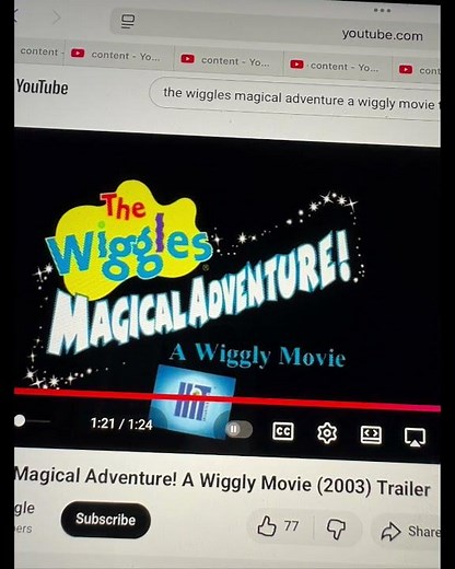 The Wiggles Magical Adventure A Wiggly Movie DVD (2003)