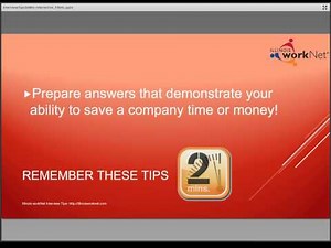 Interview Tips in 2 Minutes - Interactive Interview Tool - August 27, 2014