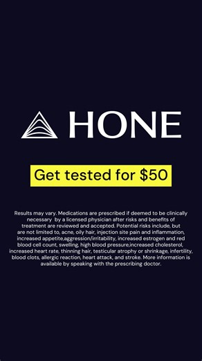 Hone Health makes it easy for guys to get tested and treated for low...