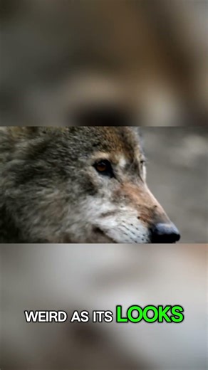 The Maned Wolf — A Fox on Stilts? 🦊🦵#shorts