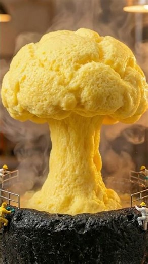 MINIATURE🌋 Building the "Nuclear Bomb" Egg (AI)