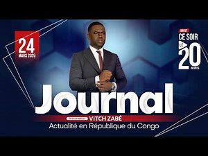 🔴 LIVE NEWS BROADCAST FROM MARCH 24, 2026 WITH VITCH ZABÉ #brazzaville #congo