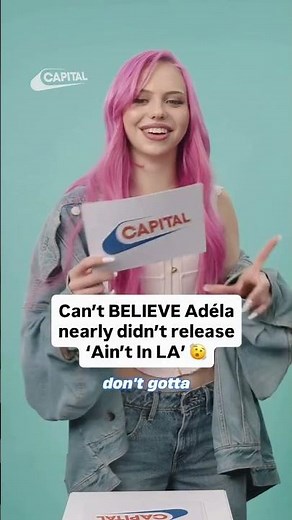ADÉLA's 'Ain't In LA' almost WASN'T a single 😱 #adéla #aintinla