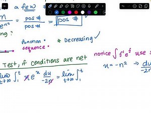 Lecture Continued Integral Test