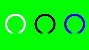 Loading circle animation.