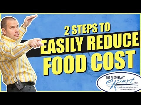 2 Steps to Easily Reduce Food Cost - Restaurant Management Tip #restaurantsystems