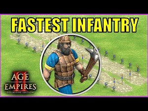 Fastest Infantry Unit | Age of Empires 2 Definitive Edition