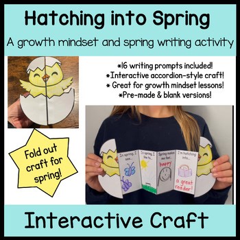 Hatching Into Spring Accordion Craft / April