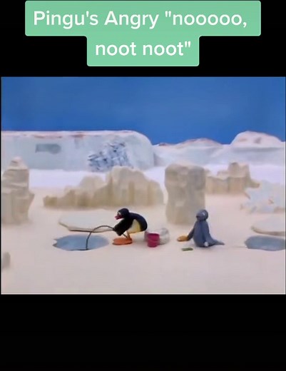 Episode- Pingu goes fishing 🐧 #f #fyp #foryou #foryoupage #fypシ #fy #foryourpage #fypage #fypシ゚viral #cartoon #penguin #pingu #memories #memoriesbringback #nostalgia #childhood #1990s