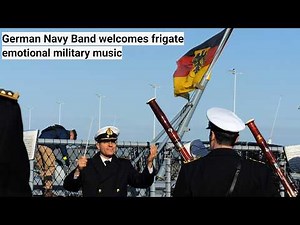 Military music at the pier: Frigate "Sachsen-Anhalt" emotionally welcomed home after its deployme...