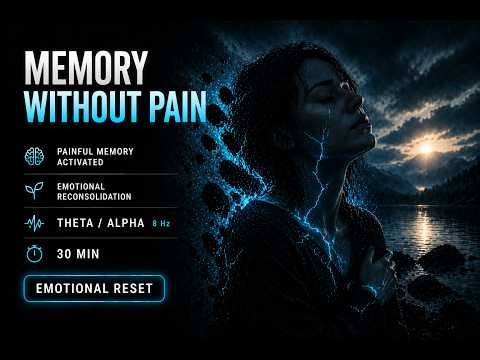 Memory Without Pain | 8Hz Theta Alpha Binaural | Grief & Memory Reconsolidation