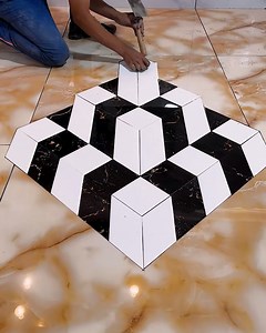 89K views · 623 reactions | These bathroom floor tile decorations are works of art! | MetDaan Corner | Facebook