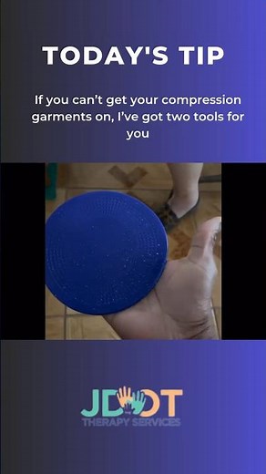 OT Tips To Put On And Take Off #Compression #Stockings for #lymphedema
