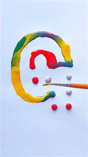 G Letter Colour Mixing #shortsfeed #colourmixing #viralshorts