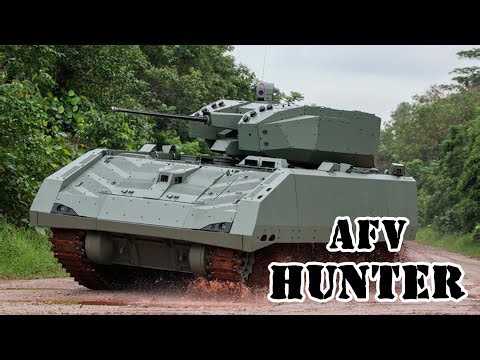 Сингапурская бронемашина Hunter AFV || Обзор