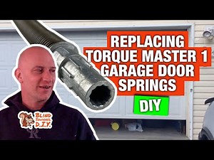DIY Replacing Wayne Dalton Torque Master 1 Garage Door Springs