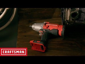 CRAFTSMAN V20* 1/2-in. Cordless Impact Wrench | Tool Overview