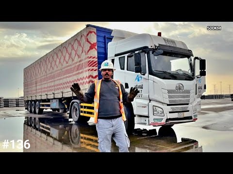 ⛈️ 500KM Ka Khaufnaak Safar | Andhi Tufan Registan Highway & Heavy Load Trucking Vlog