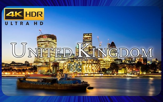 🇬🇧英国十大最大城市 - 4K UHD