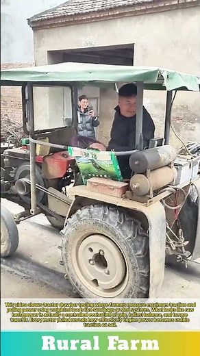 Tractor Pulling Gone Wild Testing Max Traction: Testing Drawbar Power How Farmers Measure Tractor