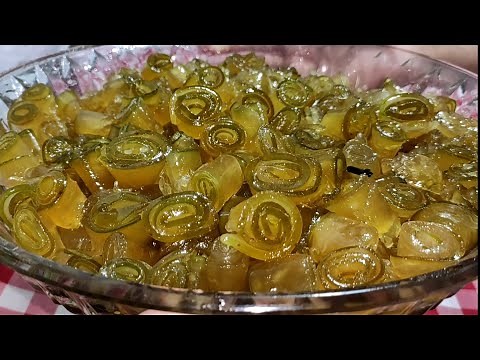 Doce de mamão verde enroladinho da vovó, c/ essa dica vc faz em menos tempo que geralmente é feito !