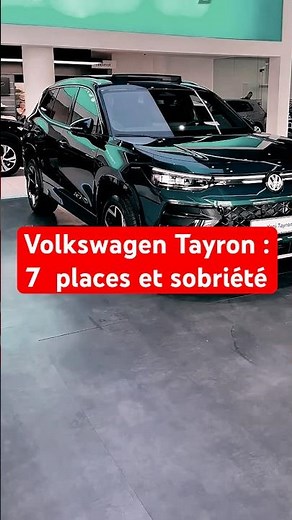 The Volkswagen Tayron: 7 seats and fuel efficiency finally combined #PassionAndCar