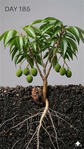 150 Days Growing a Lychee Tree from Seed 🌱 (Time-Lapse)