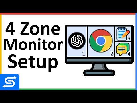 My Monitor Setup for Ultimate Productivity - Split Screen