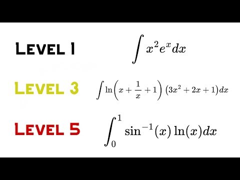 5 Levels of Integration by Parts in Integration Techniques