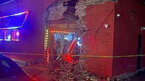 Police looking for suspect who crashed rental truck into Rochester business