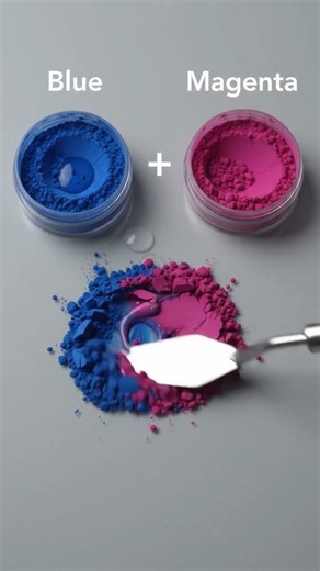 How to Mix Blue and Magenta to Make Royal Blue | Color Mixing Guide🎨🎨