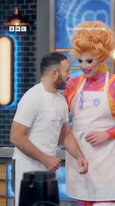 Mastering string hoppers in front of the string hopper master 😎 Watch #CelebrityMasterChef on #iPlayer 👉 https://www.bbc.co.uk/programmes/b007mtf0 #MasterChefUK | MasterChef UK