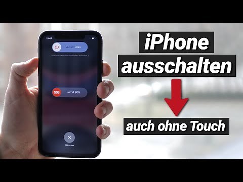Turn off and restart iPhone 11, 12, 13 - even without touch & display