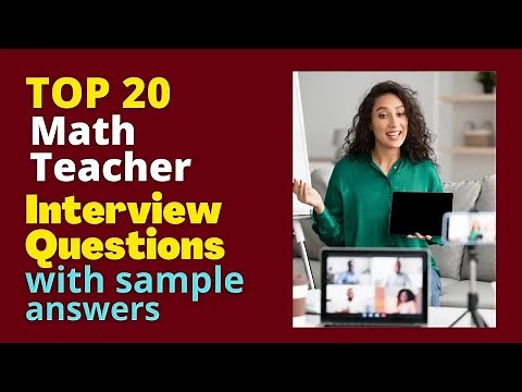 Math Teacher Interview Questions and Answers for 2025