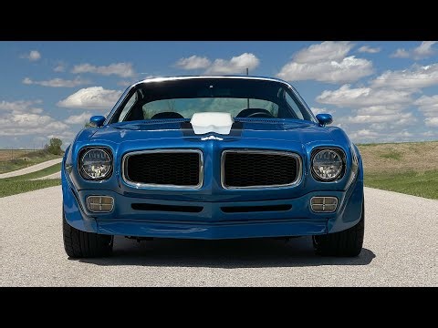 SOLD: 1972 Pontiac Trans AM 455 HO, 4 Spd, Lucerne Blue, 1 of 458, Restored #1232