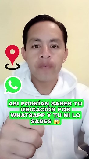 393K views · 3.4K reactions | ASI PODRÍAN SABER TU UBICACIÓN POR WHATSAPP Y TU NI LO SABÉS  #trucos #tips #tricks #hacks #whatsapphack #whatsapptips #android #androidhacks #celular #trucosparacelular #trucosdewhatsapp #tecnologia #technology #tutoriales | Jancarloodc | Facebook