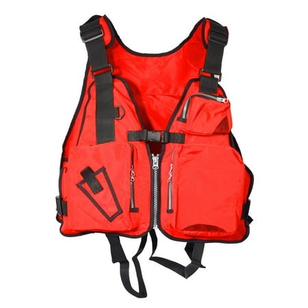 EGNMCR Adult Buoyancy Vest Fishing Lures Multi-pocket Non-professional Life Jacket life jacket - Walmart.ca