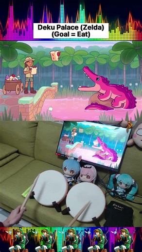 Deku Palace - The Legend of Zelda : Majora's Mask | Bits & Bops with Drums 🥁